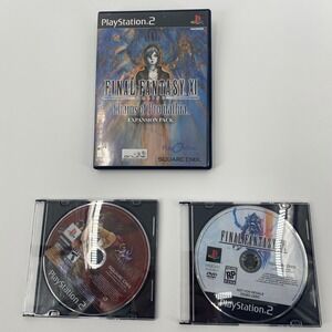 PS 2 Square Enix Final Fantasy Bundle XI Chains of Promathia X-2 XII Demo Disc